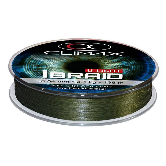 Fir textil Climax iBraid U-Light Mossgreen 100m 0.06mm 4.5kg