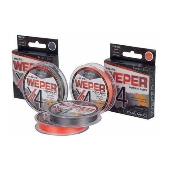 Fir textil Colmic Weper X4 Orange 0.04mm/2.3kg/91m