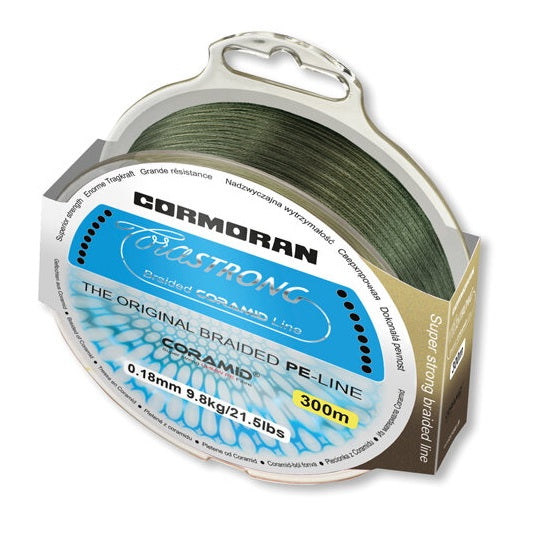 Fir textil Cormoran Corastrong Green 0.25mm/14.3kg/300M