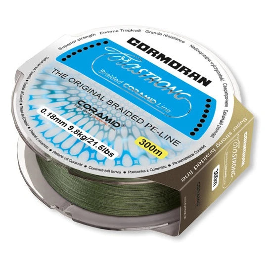 Fir Textil Cormoran Corastrong Green 0.30mm/21kg/300m