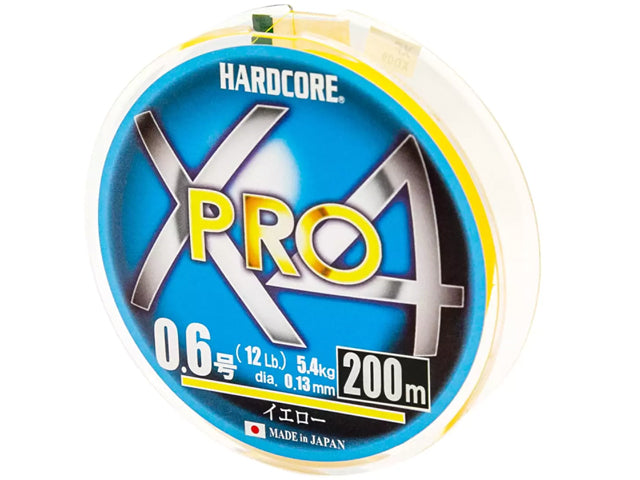 Fir textil Duel Hardcore X4 Pro 0.13mm 5.4kg 200m