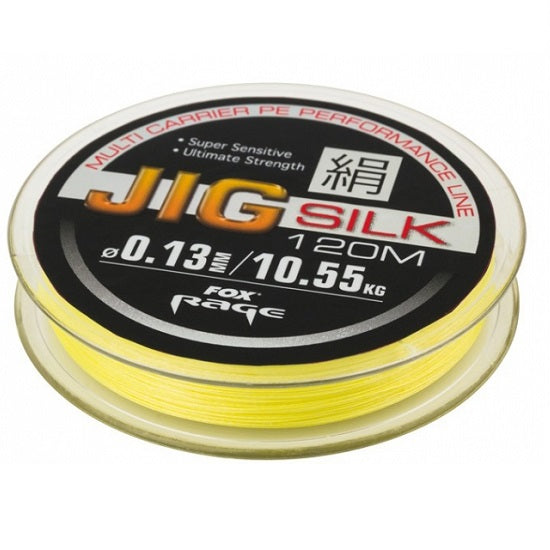 Fir textil Fox Rage Jig Silk 13.8lb 6.12kg 0.10mm 120M