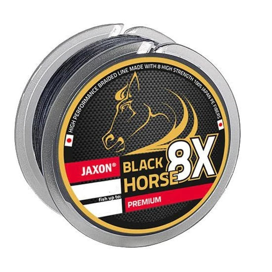 Fir Textil Jaxon Black Horse Pe8x Premium 0.08mm/5kg/10m