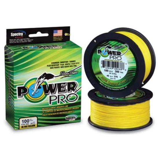 Fir Textil Powerpro Hi Vis Yellow Line 0,13mm/135m (8lb. Test)