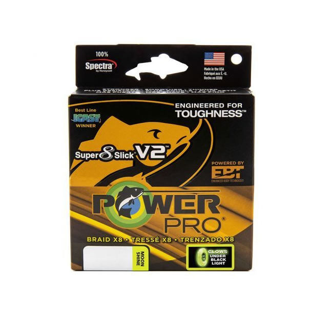 Fir textil PowerPro Super 8 Slick V2 Moon Shine 0.13mm 8kg 135m