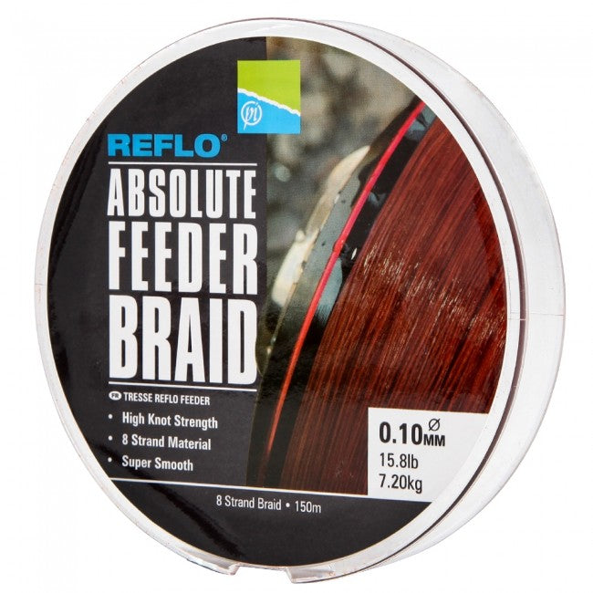 Fir textil Preston Absolute Feeder 0.12mm/8.40kg/150m