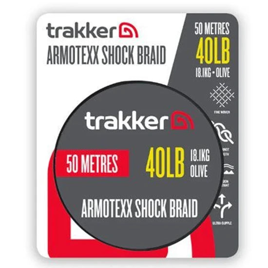 Fir Textil Trakker Armotexx Shock Braid 40lbs/18.10kg, 50m
