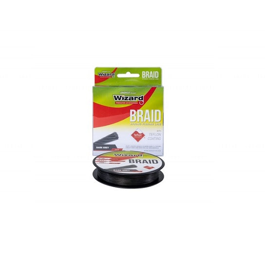 Fir textil Wizard Braid gri 135m 0.08mm