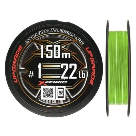 Fir Textil Ygk X-braid X8 Upgrade 0.171 Mm 1.0/22lb/150m