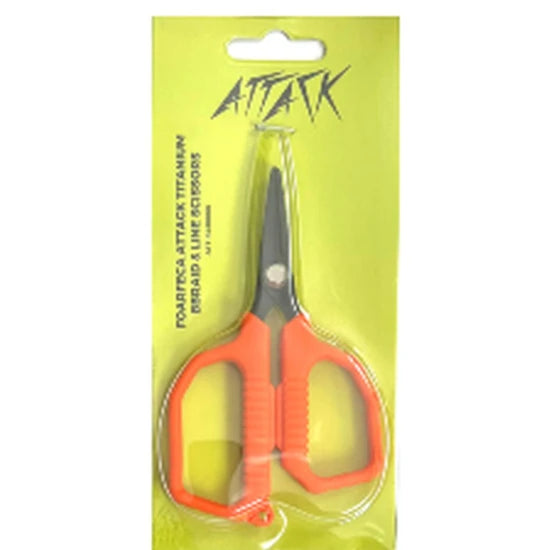 Foarfeca Attack Titanium Braid Line Scissors