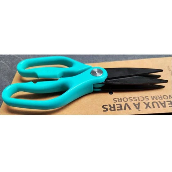 Foarfeca Dubla Rive Worm, Blue, 1buc/pac