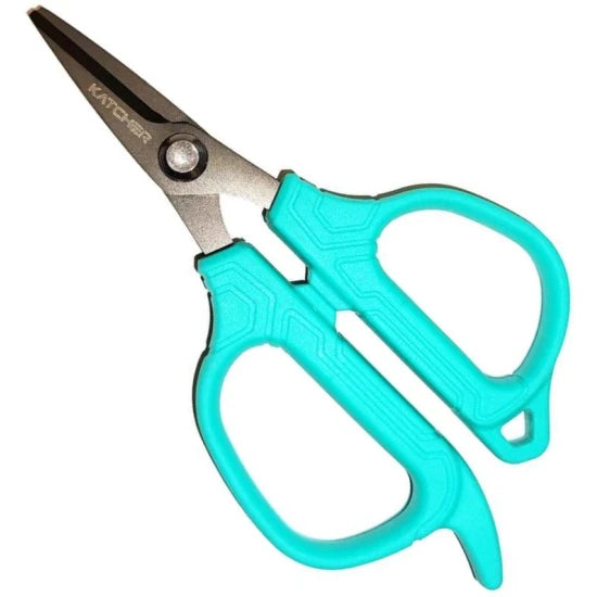 Foarfeca Katcher Braid Scissors, Blue, 12cm