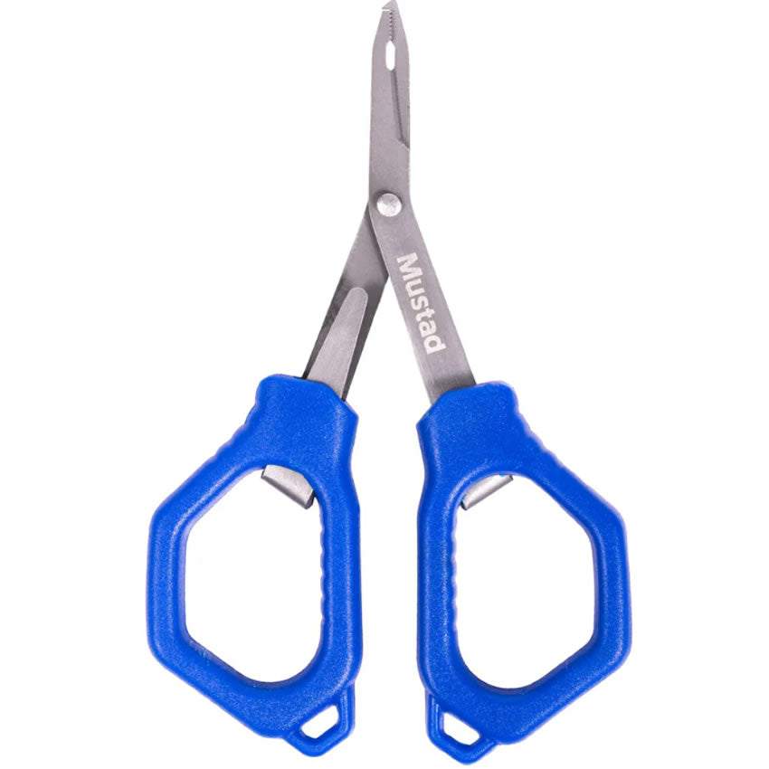 Foarfeca MUSTAD Folding Mini Multi Tool, 10.2cm, Blue