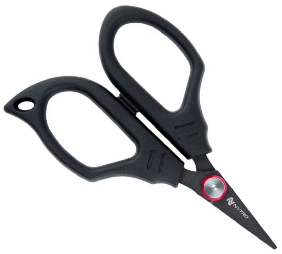 Foarfeca NYTRO Braid &amp; Mono Scissors, Black