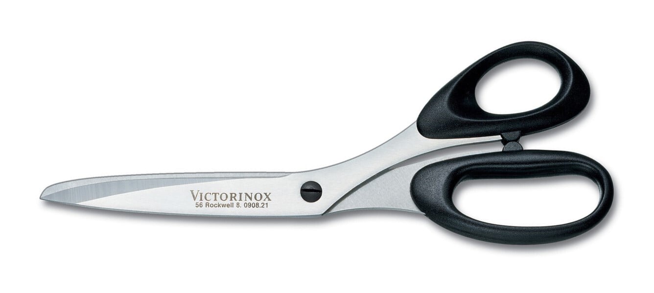 Foarfeca Victorinox Uz Casnic Pentru Stangaci, 21.3cm, Lama 7.5cm, Negru