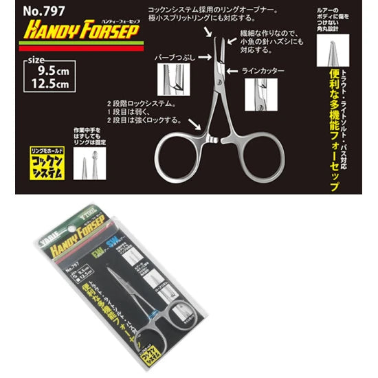 Forceps Yarie Yespa 797 Handy 9.5cm