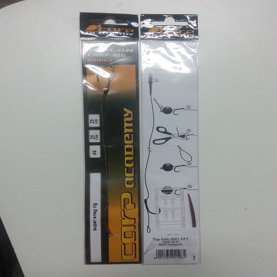 Forfac Boilie Carp Academy Suprt Snag Rig Nr.2 Carlig Teflonat