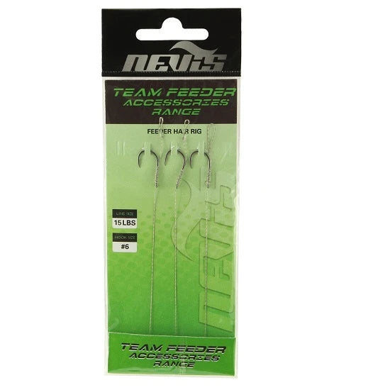 Forfac Feeder Cu Fir Textil Nevis Cu Carlig Nr.10 15lbs
