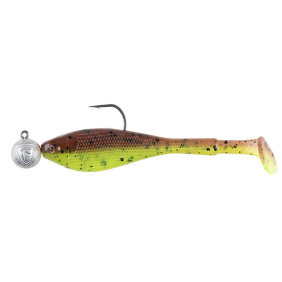 Fox Rage Mini Fry X 4 Mixed Uv Colour Pack Loaded 5g 1/0 Head, 7cm, 4 Buc