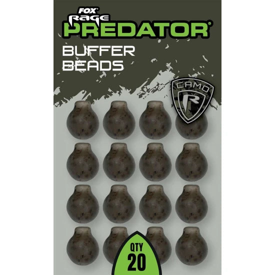 Fox Rage Predator Buffer Bead, Camo, 20buc/pac