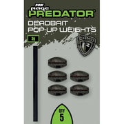 Fox Rage Predator Camo Deadbait Pop-up Weights, 3g, 5buc/pac
