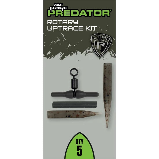 Fox Rage Predator Camo Rotary Uptrace Kit, 5buc/pac