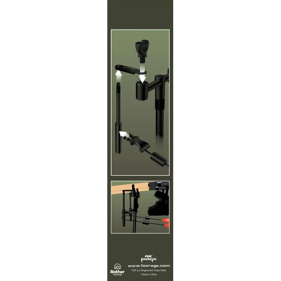 Fox Rage Predator Indicator Adapter Arm, Black