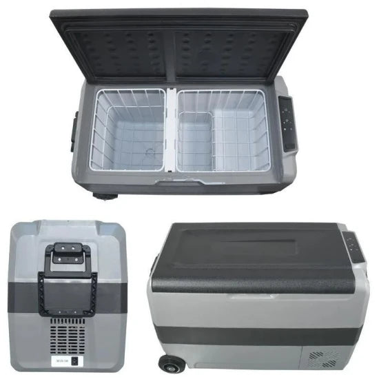 Frigider Auto Cu Compresor Alpicool Dual 45l 230/24/12v -18°c App - Tt07087