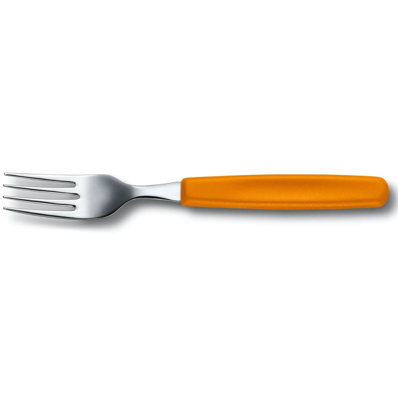 Furculita Victorinox, Swiss Classic Table fork, Orange