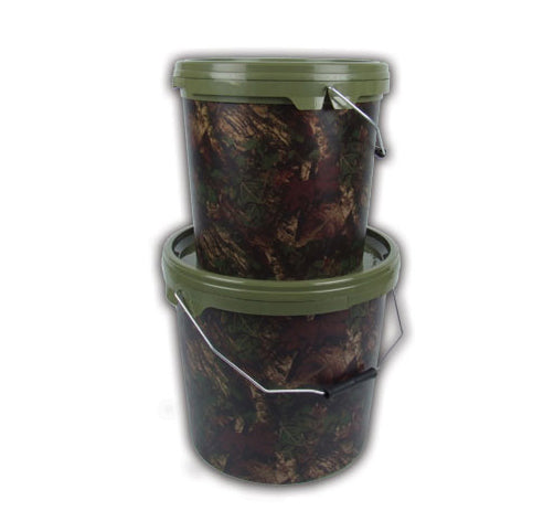 GALEATA GARDNER CAMO BUCKET LARGE (15 LITRE)
