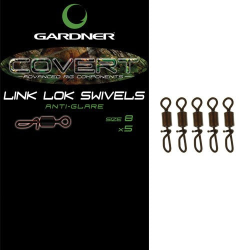 GARDNER COVERT LINK LOK SWIVEL SIZE 8