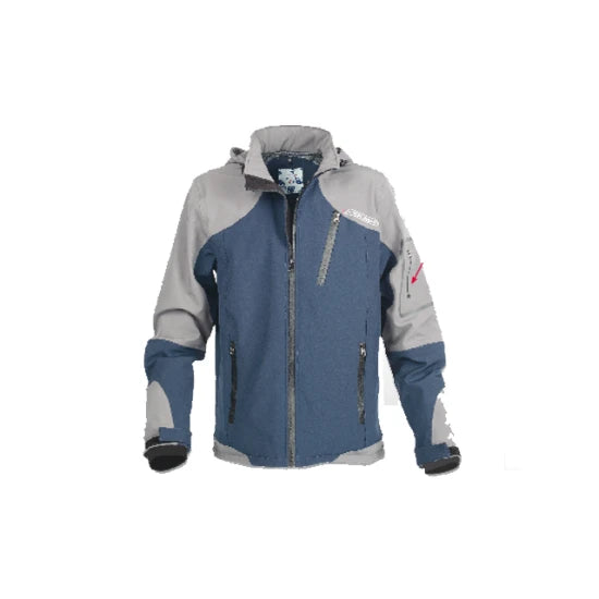 Geaca Colmic Softshell Gri/albastru Xxxl