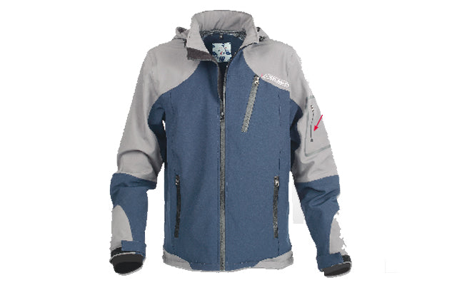GEACA COLMIC SOFTSHELL GRI/ALBASTRU S