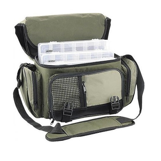 GEANTA JAXON SPINNING TEAM 3 CUTII INCLUSE 42x22x22CM