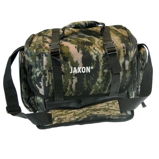 Geanta Pescar Jaxon Carrylal Camou 41x21x25cm