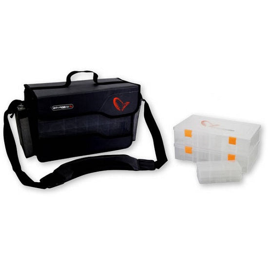 GEANTA SAVAGE PRO BOX SPINNING L INCL.4 CUTII