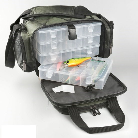 GEANTA SPINNING SPRO PIKEFIGHTER 40X25X22CM II 4 CUTII TWISTERE