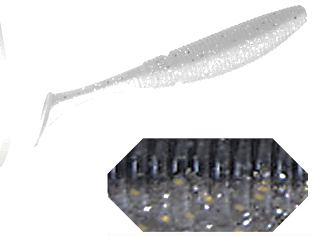 GHOST SHAD COLMIC 5cm BLACK IMPACT