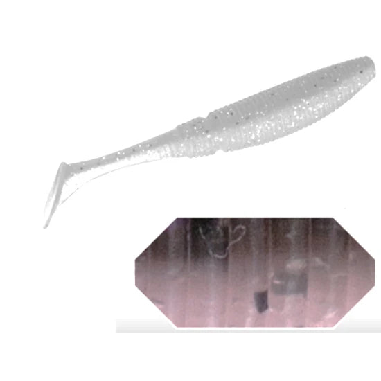 Ghost Shad Colmic 10cm Smoke / Pink Shad