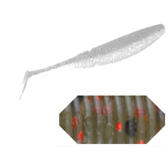 Ghost Shad Colmic 10cm Watermelon Red Flk
