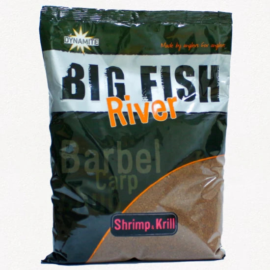 Groundbait Dynamite Baits Big Fish River Shrimp And Krill 1.8kg