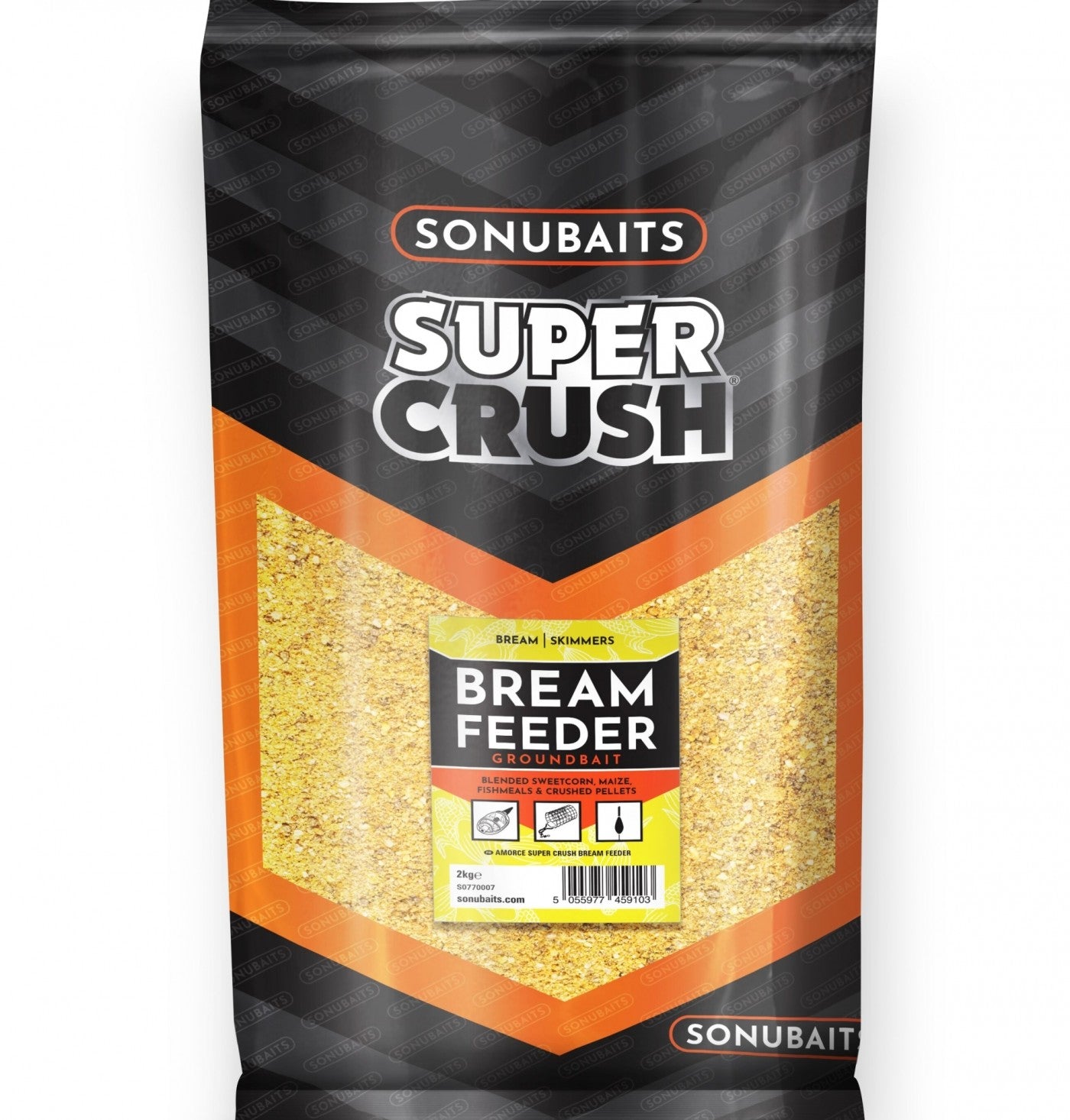 GROUNDBAIT SONUBAITS SUPER CRUSH Bream Feeder 2KG