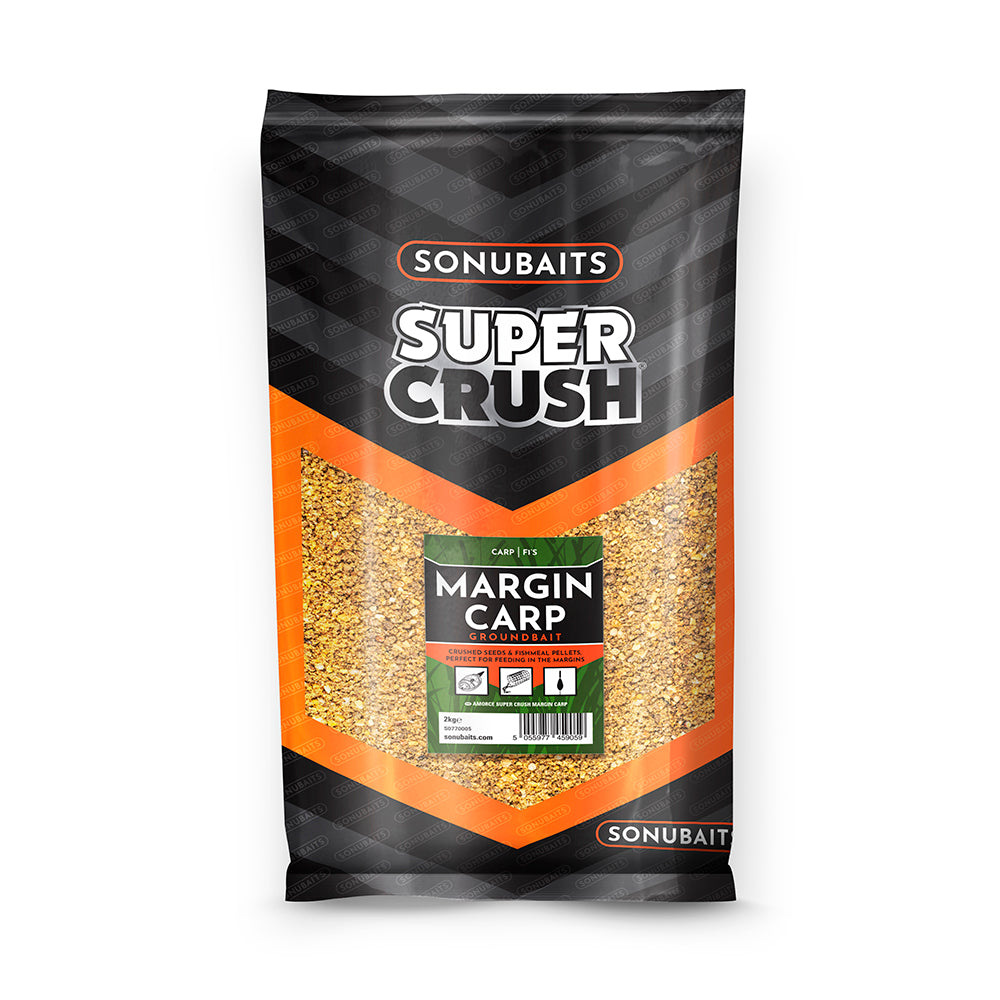 GROUNDBAIT SONUBAITS SUPER CRUSH Margin Carp 2KG