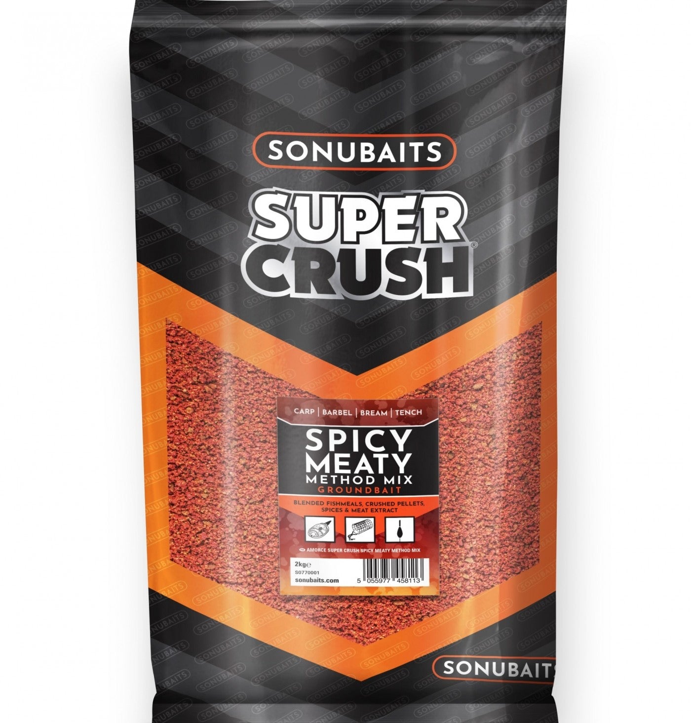 GROUNDBAIT SONUBAITS SUPER CRUSH Supercrush Green 2KG