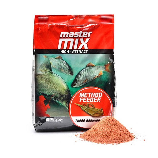 GROUNDBAIT WINNER METHOD FEEDER TURBO 1KG STRAWBERRY SUPREME
