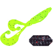 Grub Colmic Scratch 4.5" 11.4cm Black Red Flk