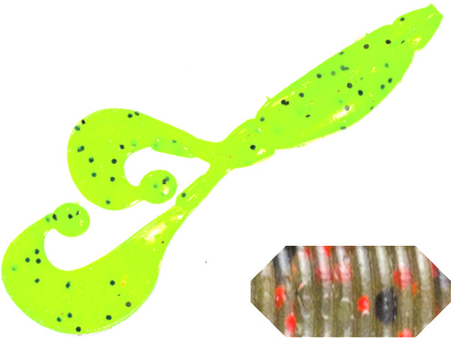 GRUB COLMIC SCRATCH 5.2&quot; 13cm WATERMELON RED FLK