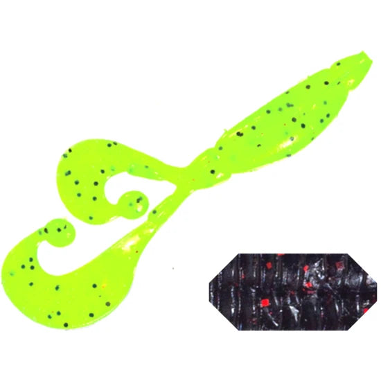 Grub Colmic Scratch Jr 3.5" 8.9cm Black/red Flk