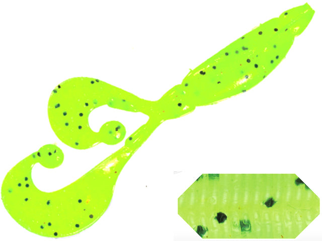 GRUB COLMIC SCRATCH JR 3.5&quot; 8.9cm CHARTETEUSE PEPPER