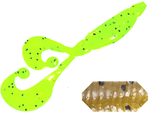 GRUB COLMIC SCRATCH JR 3.5&quot; 8.9cm WATERMELON RED FLK